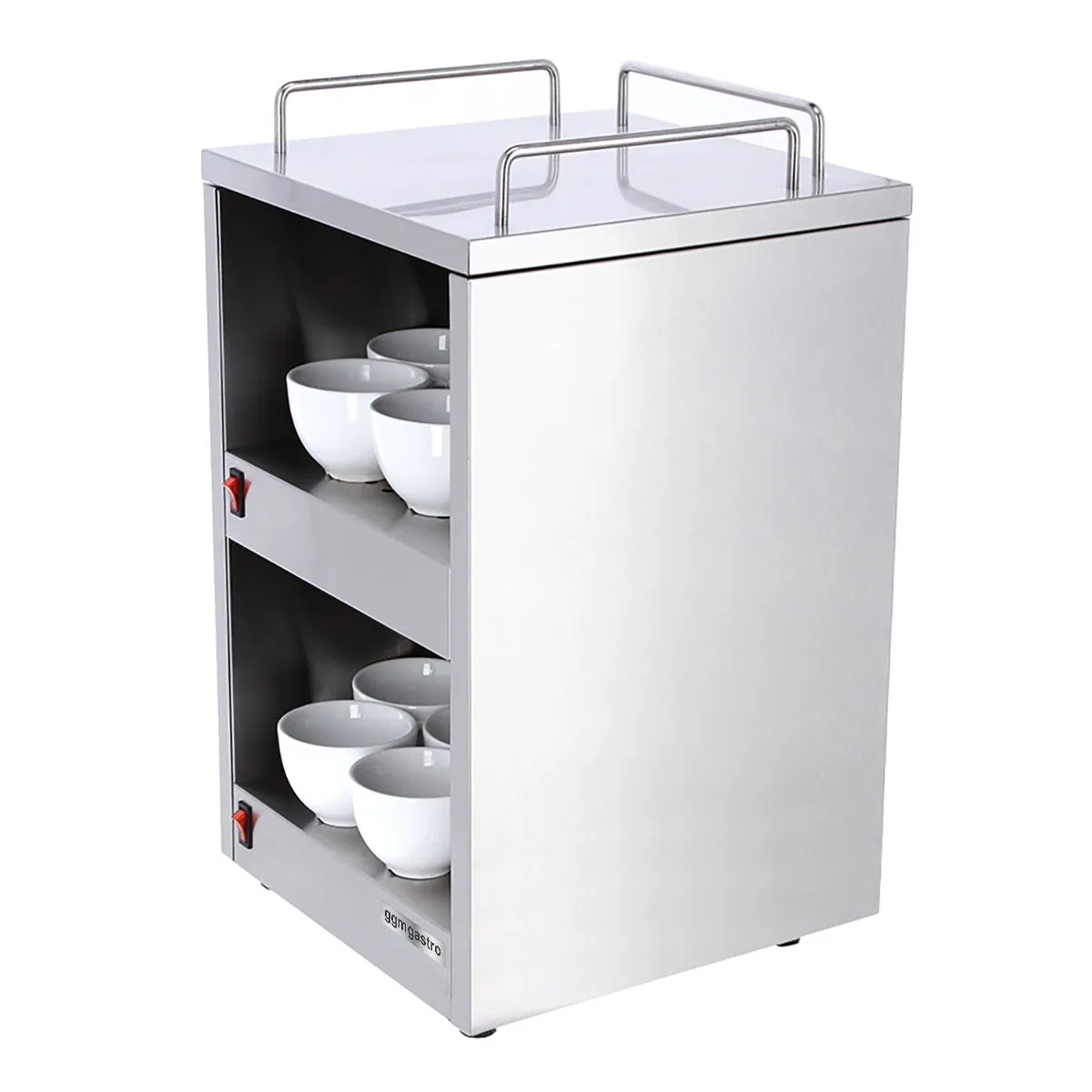 GGMGASTRO Cup warmer - with 2 shelves