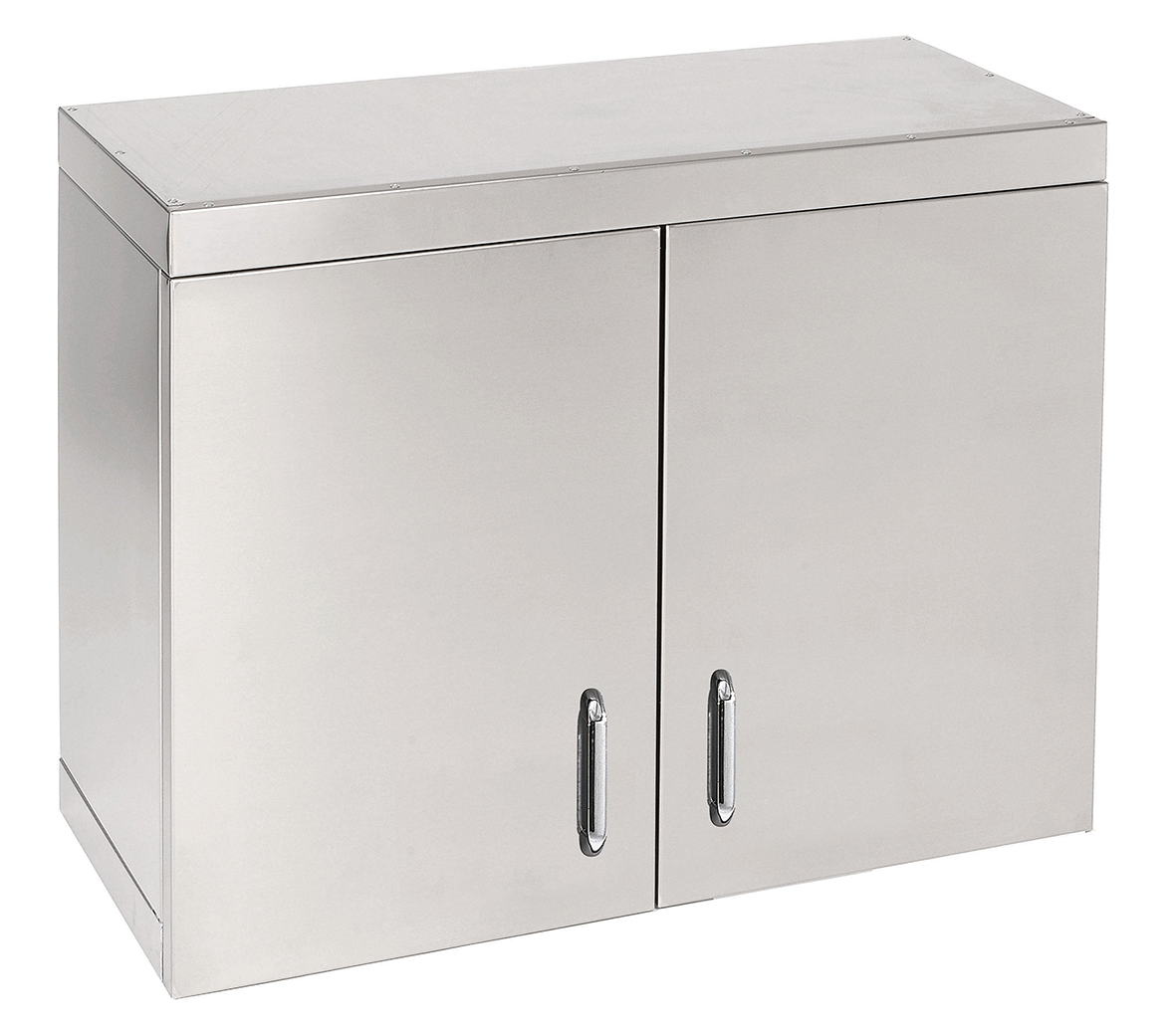 Parry WCH750 - Stainless Steel Hinged Double Door Wall Cupboard