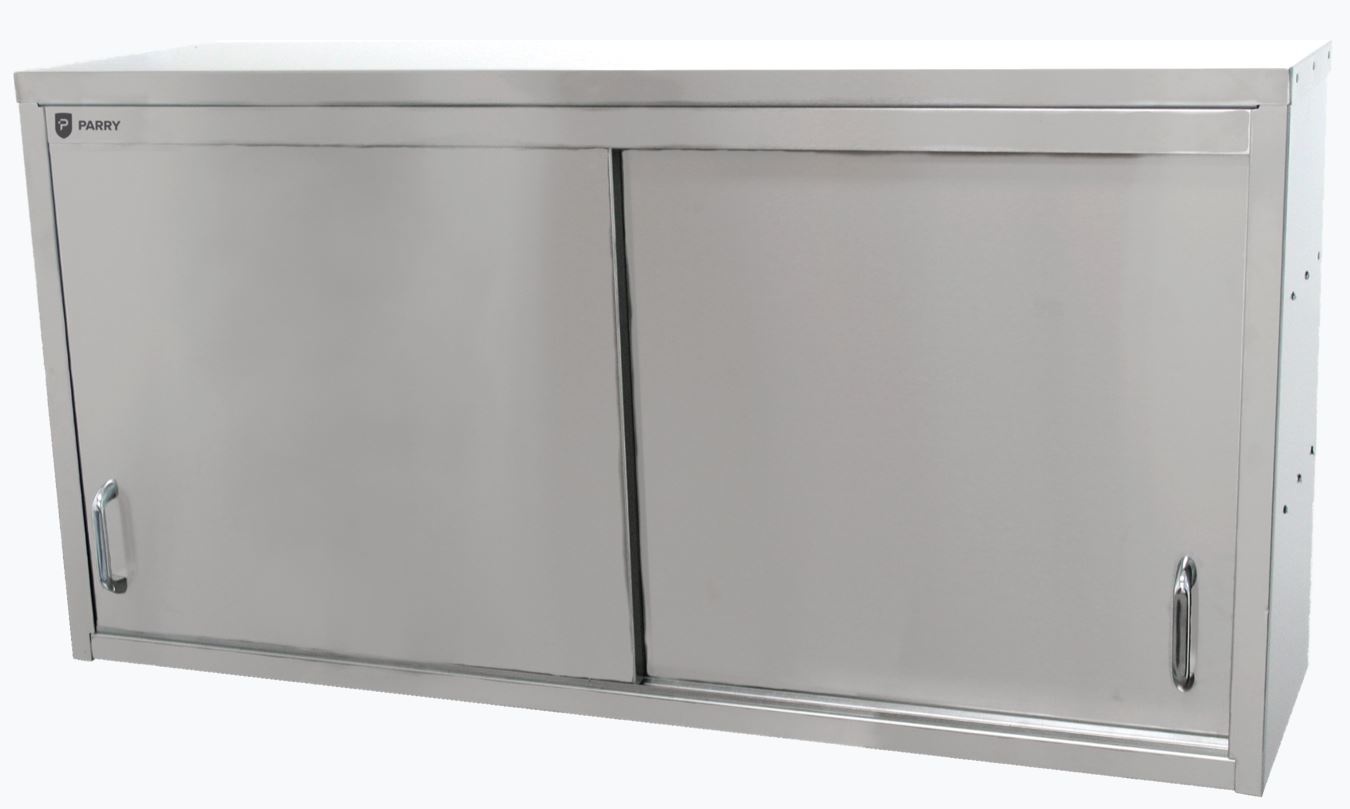 Parry WCS1200 - Stainless Steel Sliding Door Wall Cupboard