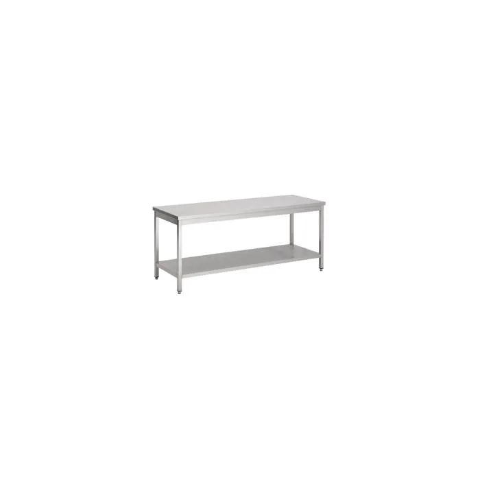 CombiSteel 700 Worktable Bottom Shelf Square Legs Range