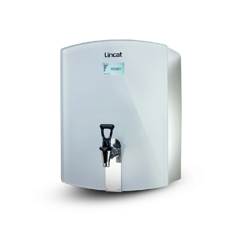 Lincat FilterFlow WMB Wall Mounted Automatic Fill Boiler - White Glass - 5L Capacity - 3.0 kW