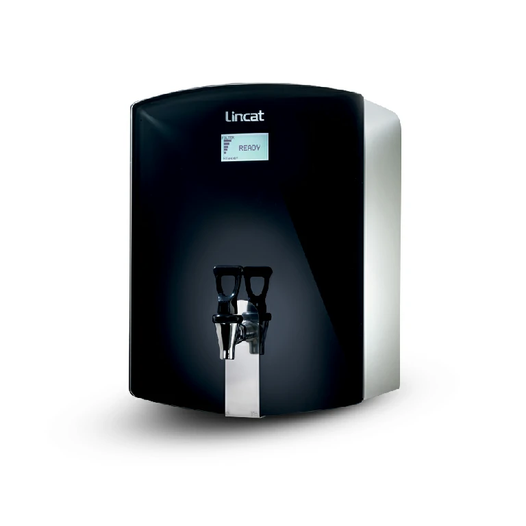 Lincat FilterFlow WMB Wall Mounted Automatic Fill Boiler - Black Glass - 7L Capacity - 3.0 kW