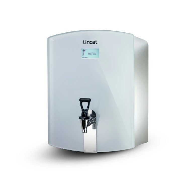 Lincat FilterFlow WMB Wall Mounted Automatic Fill Boiler - White Glass - 7L Capacity - 3.0 kW